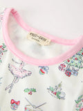 Girls Ballet Pajama Set