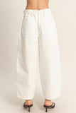 Drawstring Wide Pants