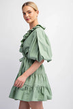 Wrap Mini Dress
