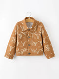 Girls Western Denim Jacket