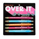 OVER IT PEN SET