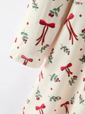 Girls Bow & Berry Twirl Dress