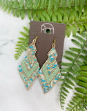 GR WOVEN EARRING