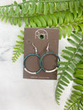 BAR CIRCLE EARRINGS