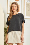 Ribbed Tunic Top